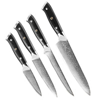 Set de 4 couteaux japonais - Collection Kuro